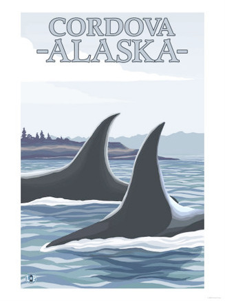 Orca Whales #1, Cordova, Alaska