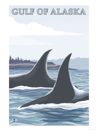 Orca Whales #1, Gulf of Alaska