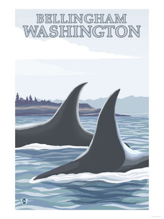 Orca Whales #1, Bellingham, Washington